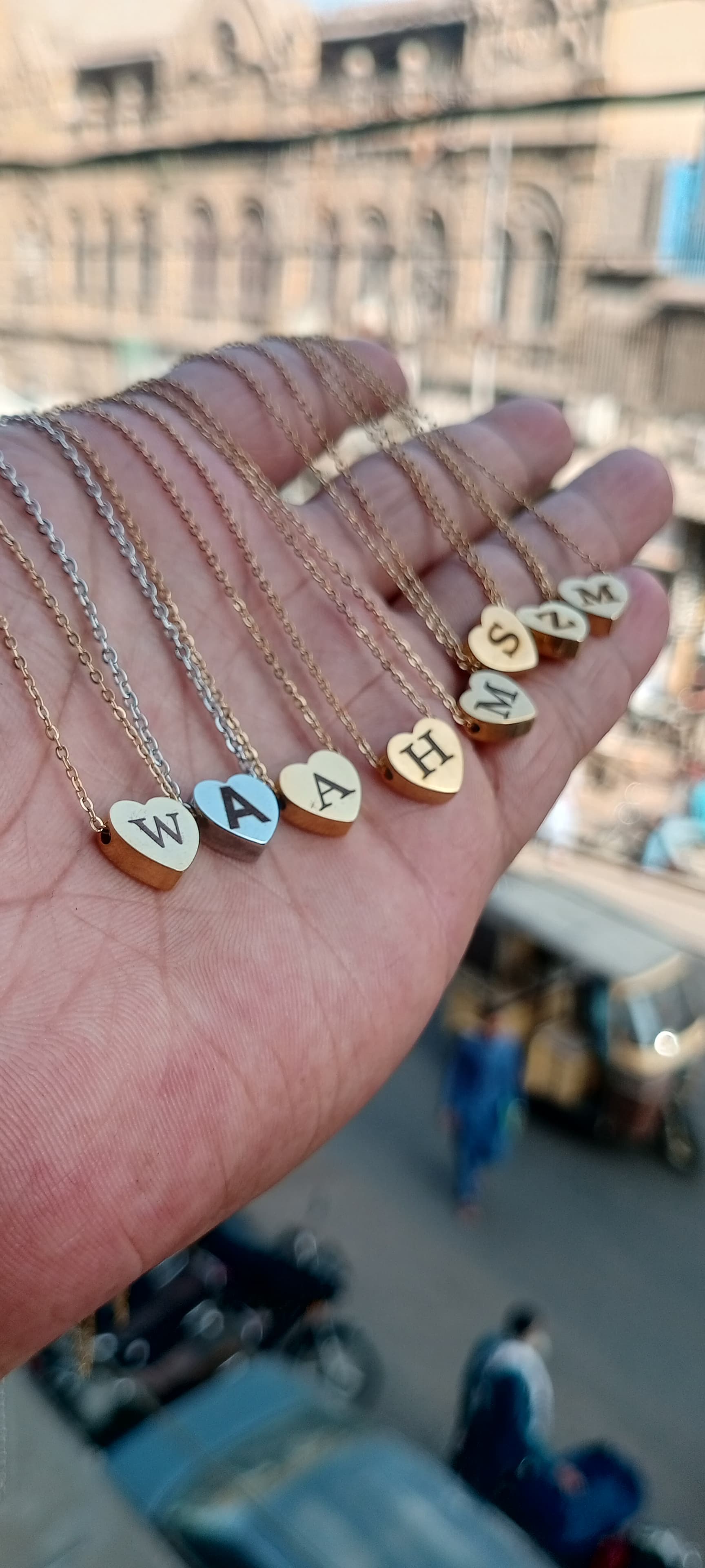 Customized Tiny Heart Necklace - Image 1