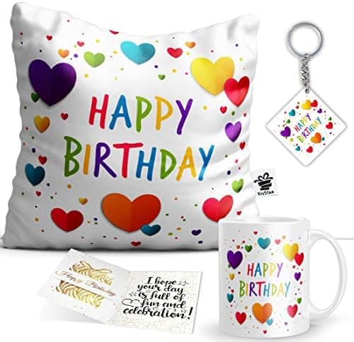Hearts Cushion, Mug, Keychain & Greeting Card - Image 1