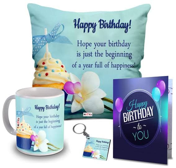Light Blue Cushion, Mug, Keychain & Greeting Card - Image 1